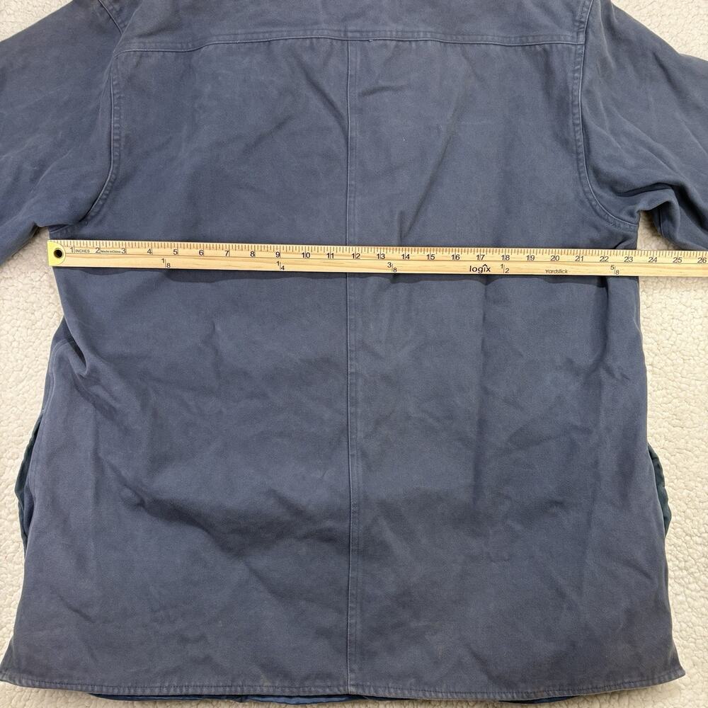 Vintage Levi Strauss Shirt Jacket Mens Large Shacket‎ Chamois Flannel Cotton - Picture 8 of 9